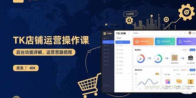 TK店铺运营实操课：后台功能详解，商品上架流程，运营思路拆解-小红泡